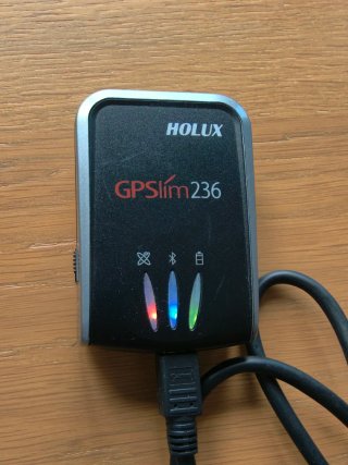 Receptor GPS Holux GPSlim236 Inalámbrico Bluetooth