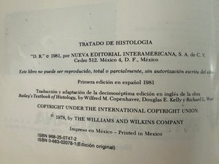 Tratado de histología