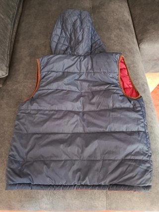Chaleco reversible niño 12-13 años