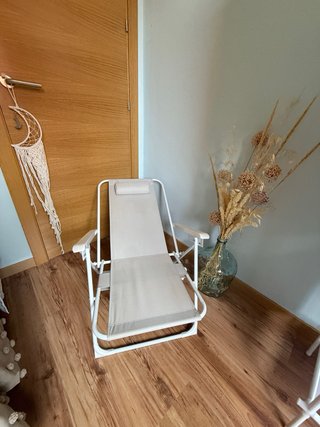 Sillas de playa y piscina beige Nuevas