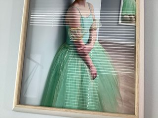 Vestido tutu ballet baile verde
