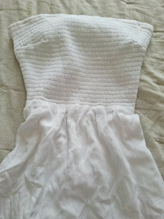 Vestido Verano Hollister Blanco