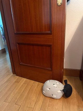 Tope de puerta con diseño de ovejas