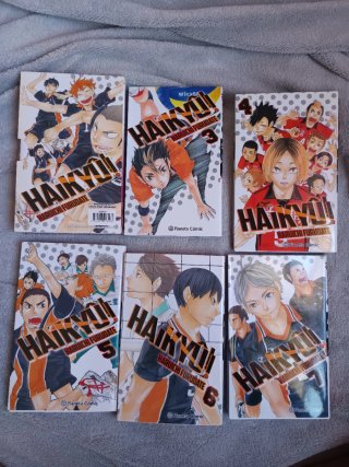 Pack Haikyû!! nº 01 + 02. Tomos hasta el 7