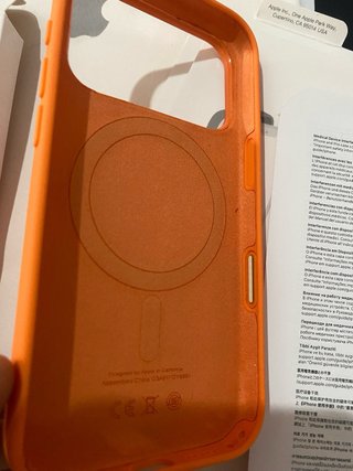 Funda iPhone 17 Pro Naranja