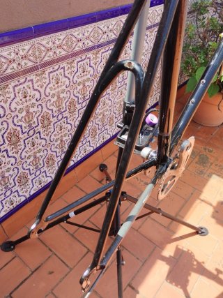 Cuadro Bicicleta Trek Negro
