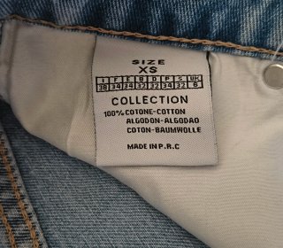 Vaqueros cortos rotos azules