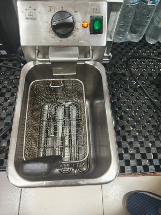 Friggitrice industriale in acciaio inossidabile
