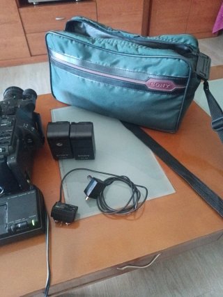 Cámara de video Sony + Accesorios
