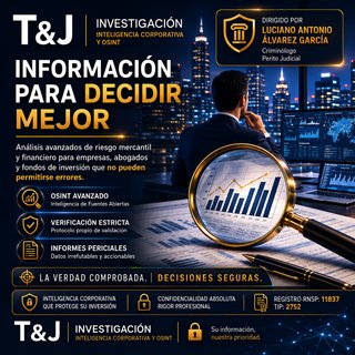 Detective Privado. Empresas y Particulares