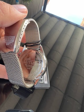 Reloj Lotus Smart Casual Plata/Blanco