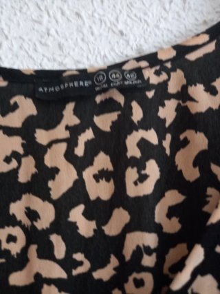 Vestido estampado leopardo Atmosphere