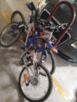 2 Bicicleta Jumpertrek Azul y Plata