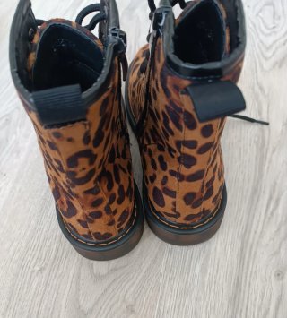 Botas militares animal print