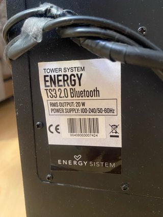 Columna Bluetooth Energy Sistem Negra