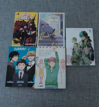 Lote de manga variado