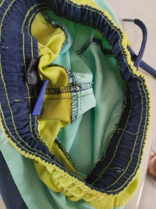 Bañador niño verde y turquesa