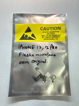 Flash y Micrófono iPhone 12 / 12 Pro OEM