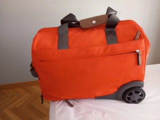 Bolso de viaje con ruedas PARFOIS naranja