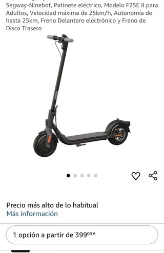 Patinete Eléctrico Segway-Ninebot F25E II