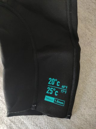 Neopreno OLAIAN negro mujer talla S