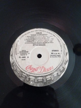 2 Vinilos Obús (Sin Carpeta)