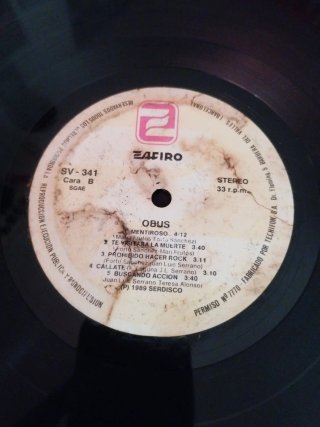 2 Vinilos Obús (Sin Carpeta)