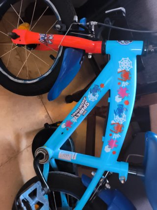Bicicleta infantil Spidey 14"