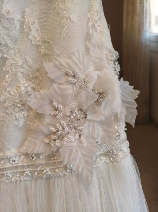 Vestido de Novia Aire Barcelona Blanco