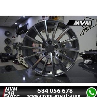 Pack 4 Llantas para Mercedes Multiradio antracita
