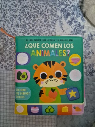 Libro impermeable: ¿Qué comen los animales?