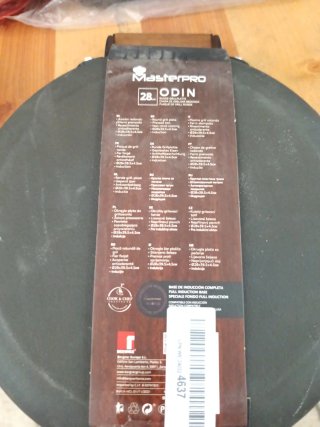 Sartén MasterPRO ODIN Grill Redonda