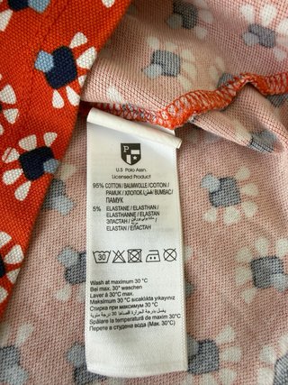 Polo U.S. Polo Assn. sin mangas estampado