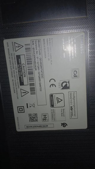 Televisor Samsung Qled 80T 49 Negro