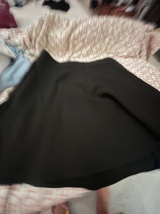 Falda negra Promod