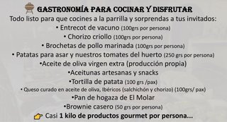 Alquiler de bodega en el Molar eventos privados.