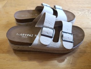 Sandalias Marypaz Beige/Marrón