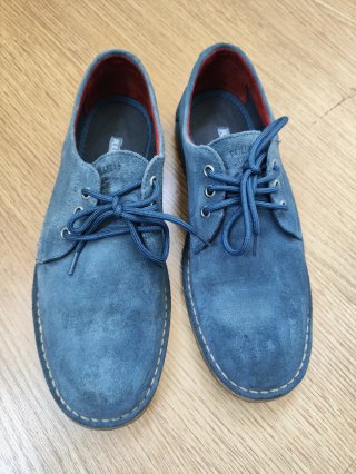 Zapatos azules Pull & Bear