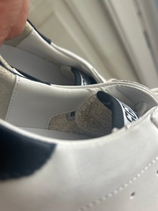 Golden Goose Sneakers Bianche Stella Rosa