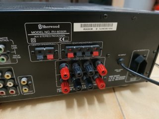 Amplificador Sherwood RV6030R Negro