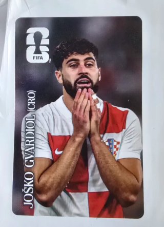 Figurina Calcio Coca-Cola Joško Gvardiol