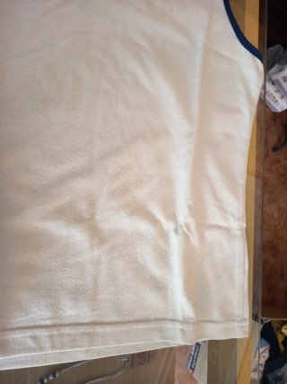 Camiseta sin mangas Lotto L beige mujer
