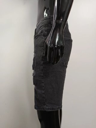 Bermudas vaqueras grises rotas Primark