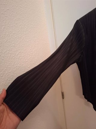 Chaqueta Torera Fenty & Line negra bambula talla ú