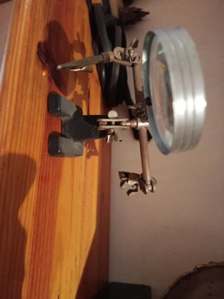 Soporte tercera mano antiguo