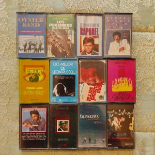 48 CASSETTES CASETES POP ROCK DESDE 1 EURO
