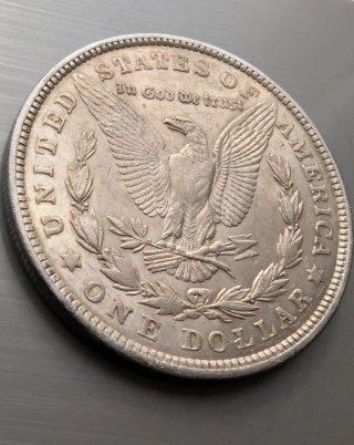 USA 1 Dólar Morgan 1921 Plata
