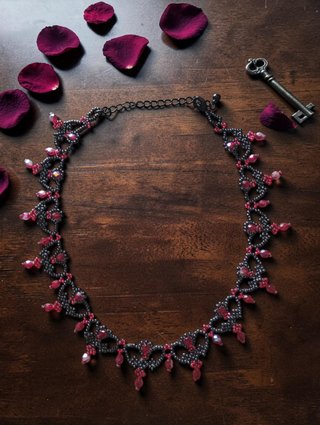 Girocollo Carmilla Choker - Velvet and Onyx