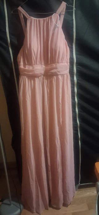 Vestido largo Shein rosa palo a estrenar