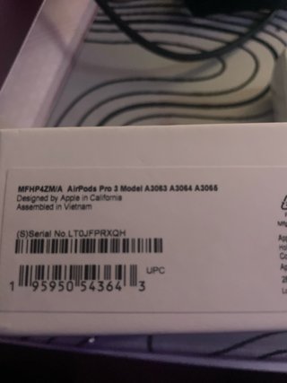 Airpods Pro 3 Apple Blancos